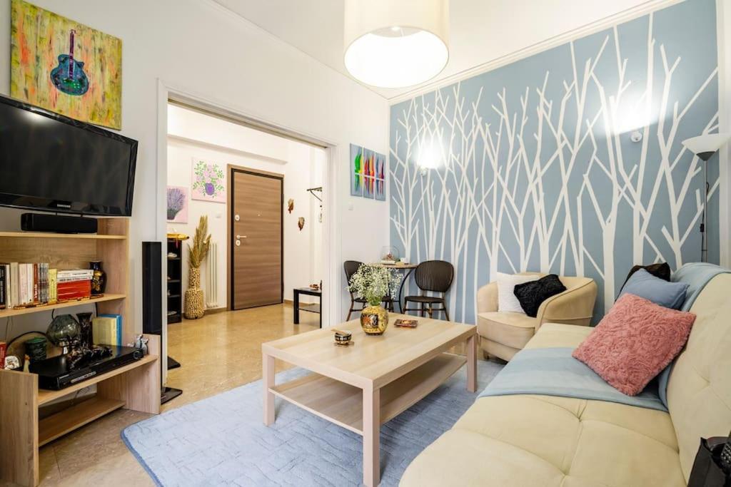 Athens Paradise Cozy 53 Sqm Apartament Near To Metro Exterior foto