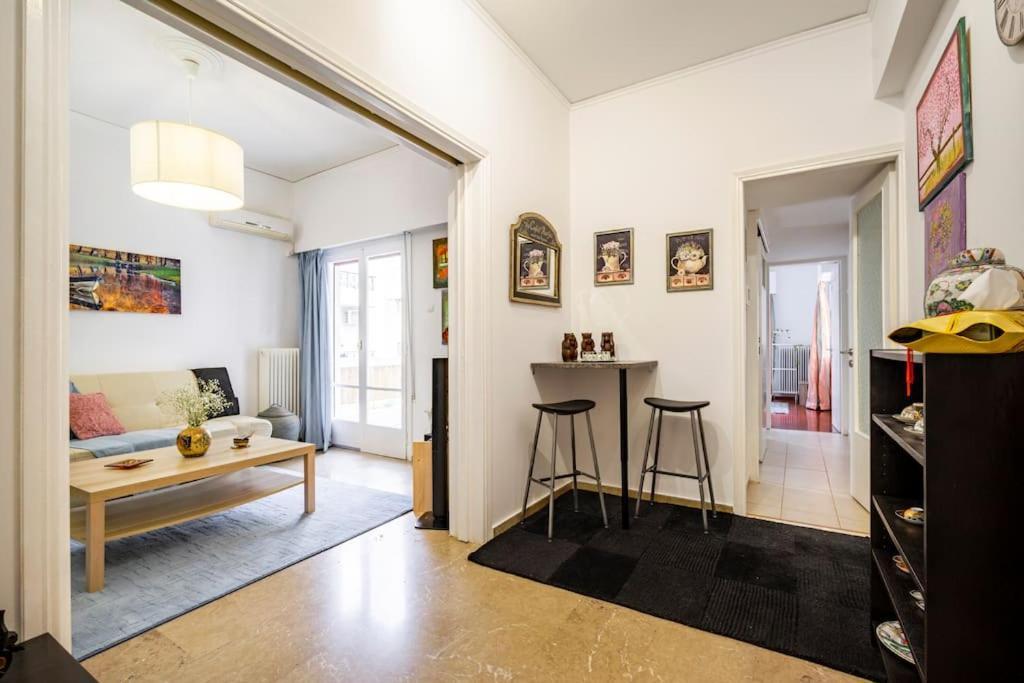 Athens Paradise Cozy 53 Sqm Apartament Near To Metro Exterior foto
